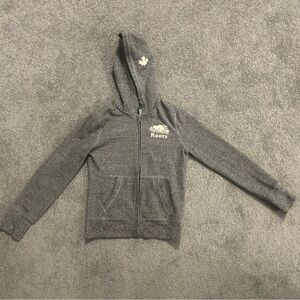 Roots Kids Charcoal Hoodie